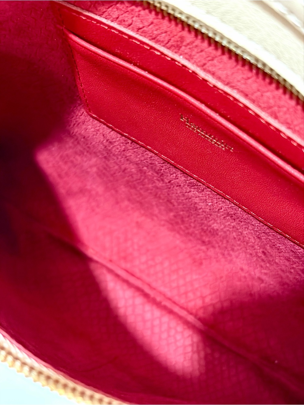 Hammitt VIP MD Crossbody Bag In Superbloom Pink With Brushed Gold Hardware - Picture 16 of 16